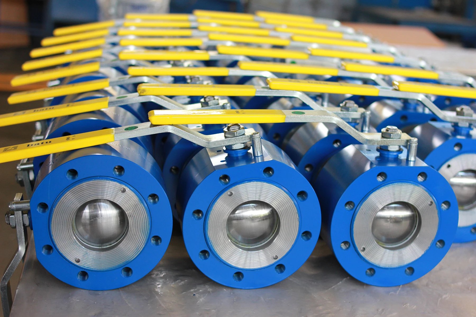 Burak type wafer mono-block ball valve 4 Burak type wafer mono-block ball valve
