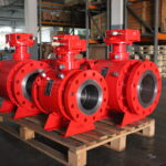 About us 5 Api 6d split body floating trunnion