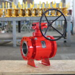 About us 3 Api 6d split body floating trunnion