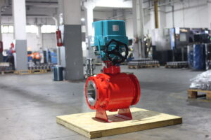 Api 6d split body floating / trunnion ball valve 1 Api 6d split body floating trunnion ball valve