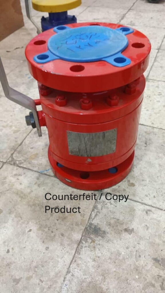 Counterfeit batu valve / unauthorized api 6d products Counterfeit batu valve / unauthorized api 6d products