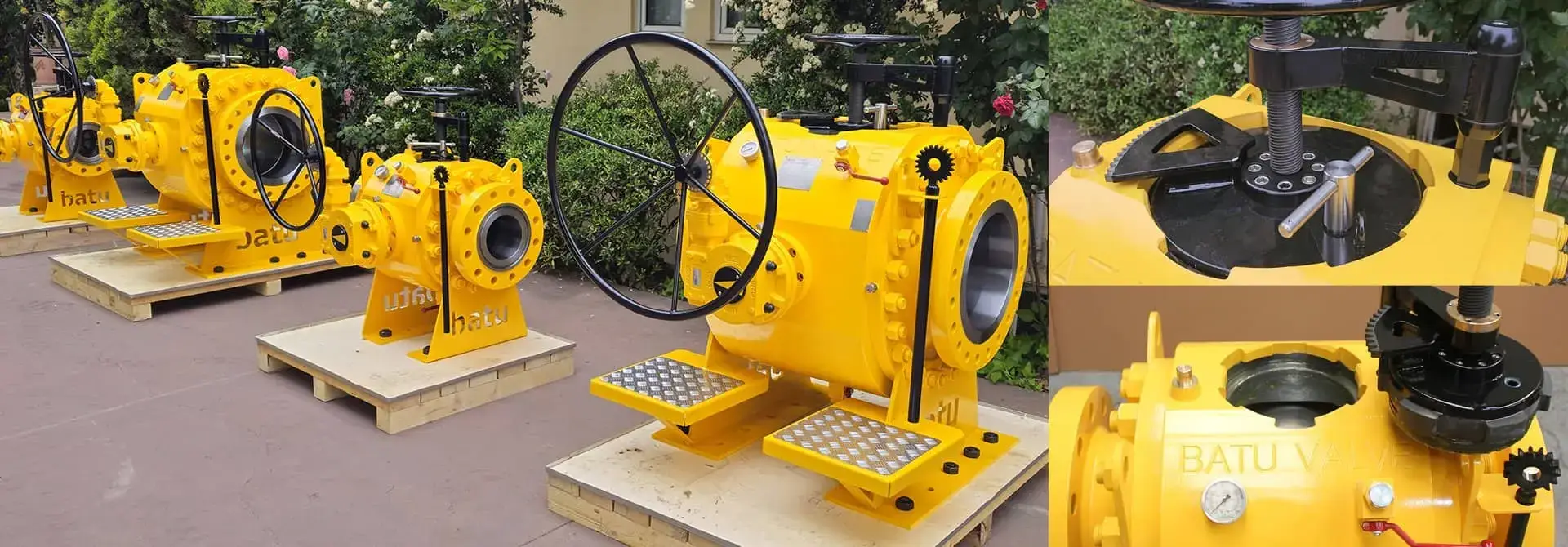 Api 6d pig ball valve launcher and receiver
