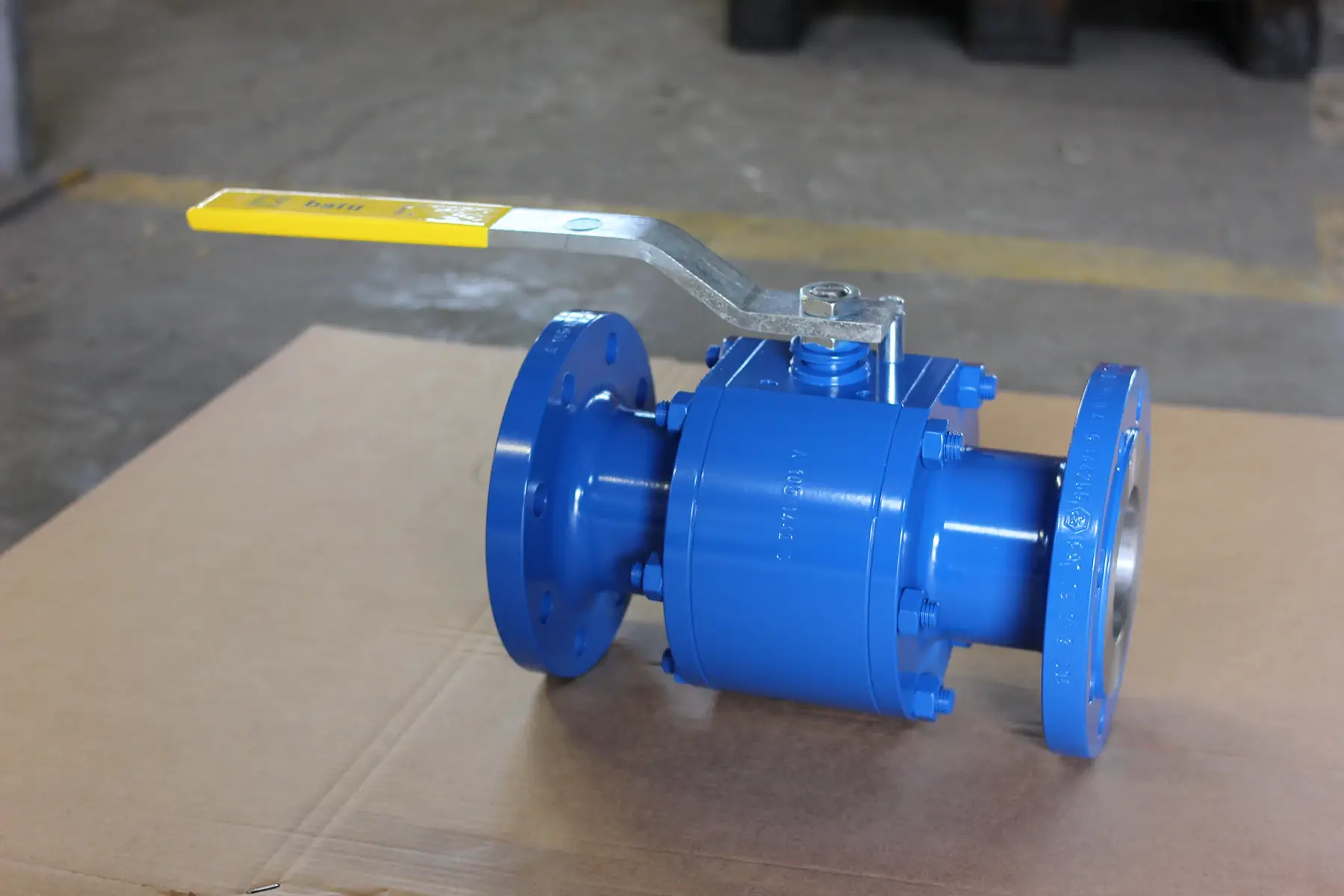 Steel ball valve